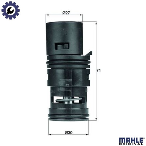 Thermostat oil cooling 80 - cooling, to