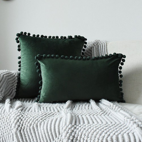 Pom poms velvet - 20",