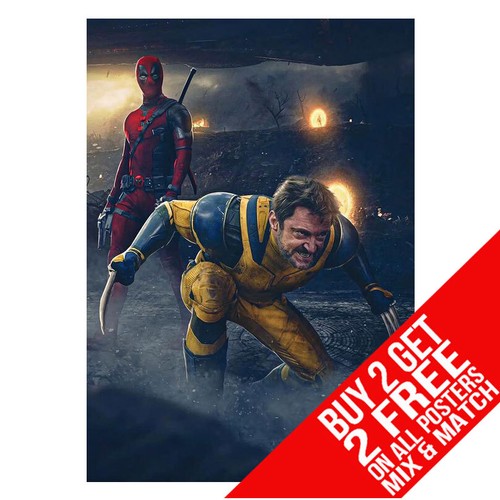 Deadpool wolverine poster - wolverine,