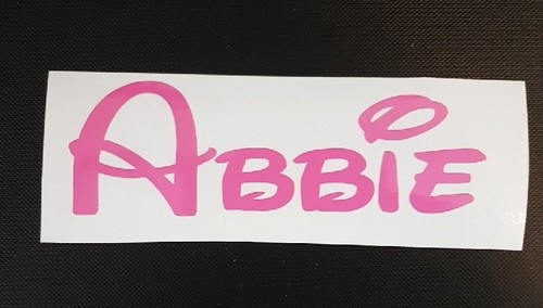 Personalised vinyl name - personalised,