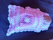 Crochet Doll's Pram Cover with