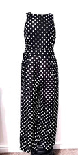 MNG Mango Black White Polka