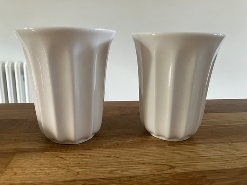 Hotel chocolat white cups - chocolat,