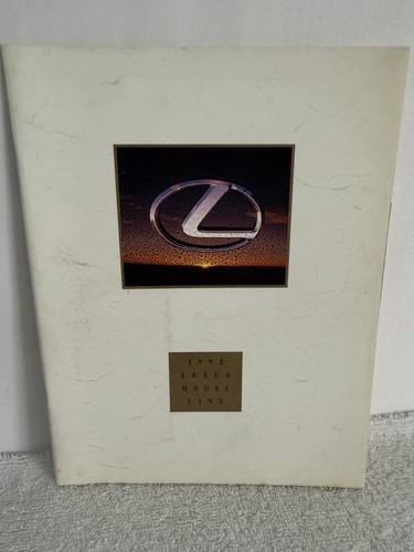 1992 lexus page - 24-page, sales