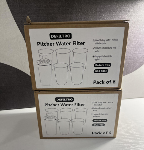 12pcs defiltro pitcher - 12pcs,