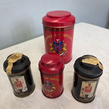 Jacksons of Piccadilly, Wilsons British Empire Series epmty tea tins