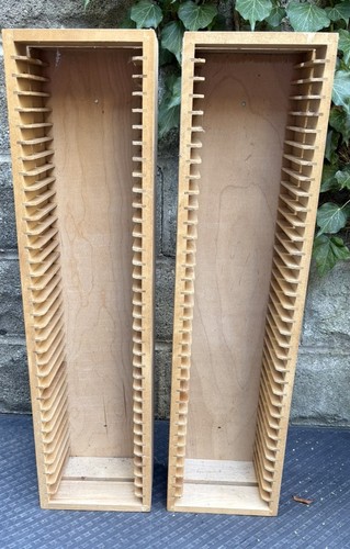 Ikea boalt wooden storage - ikea, cd