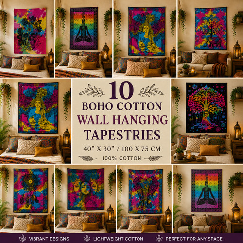 Mandala tapestry wall - mandala,