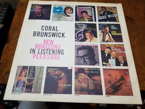 33rpm coral lp inner - 12",