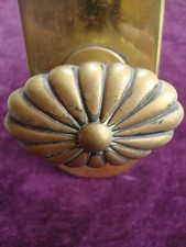 Antique unusual mechanical electrical door bell pull