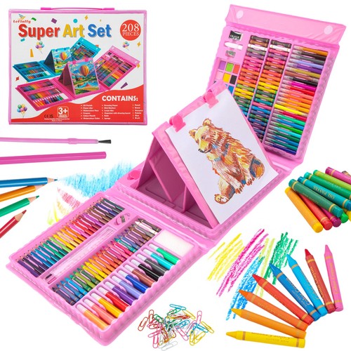 208 piece drawing art kit - kit,,
