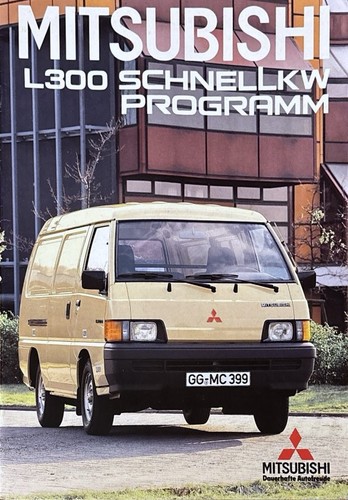 Mitsubishi l300 truck - truck, brochure