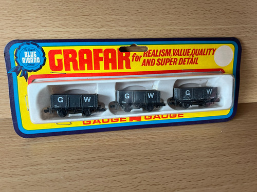 Grafar gauge gwr coal wagons - n,