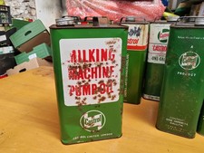 Vintage Oil Can Gallon Castrol Milking Machine Pump Oil