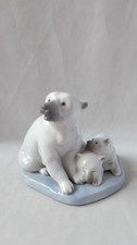 EXCELLENT LLADRO MINIATURE POLAR BEAR GROUP REF 5434