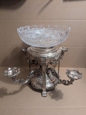 Sheffield Epergne Silver Plate