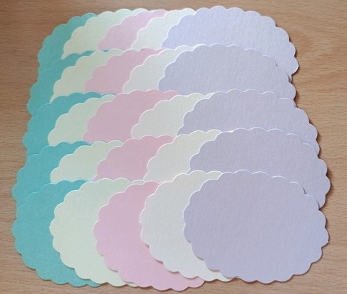 Craftwork cards oval - 25,