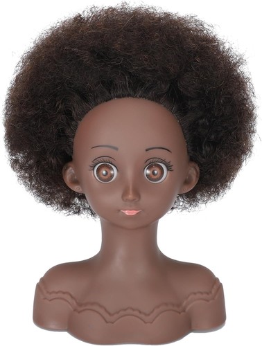 Afro mannequin head - afro,