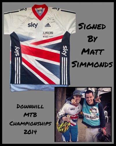 Matt simmonds signed race worn - matt,