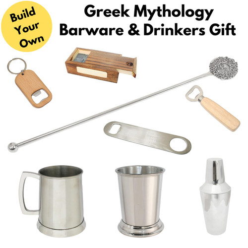 Greek mythology barware - mythology,