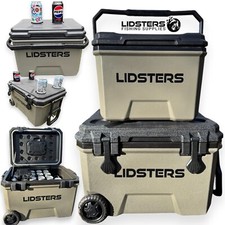 Lidsters Fishing Deluxe Cooler Wheeled Ice Box 16L + 36L Carp tackle Cool Boxes