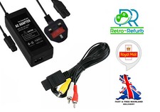 Power Supply + TV AV Cable