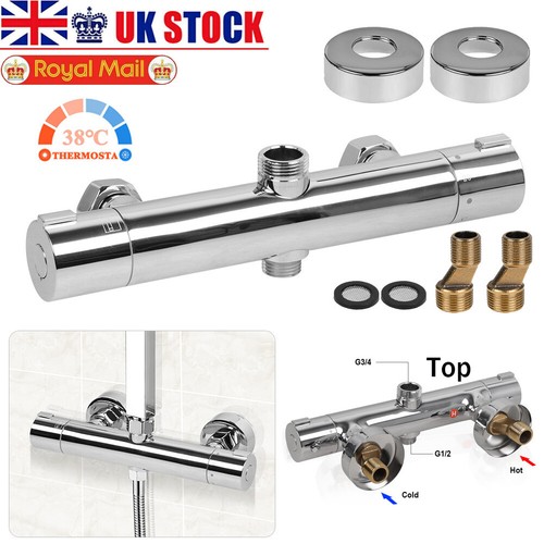 Twin outlet thermostatic - outlet,
