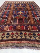 Authentic Hand Knotted Afghan