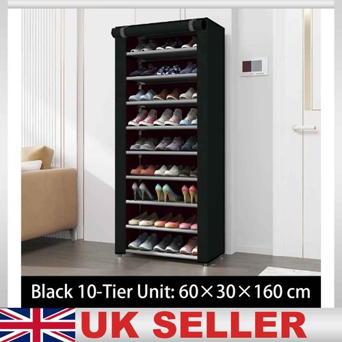 Tier tall shoe - 10-tier, rack