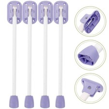  4 Pcs Metal Legs for Table Kitchen Worktop Foldable Support Folding