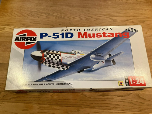 Airfix 51d mustang - 1/24, p-51d