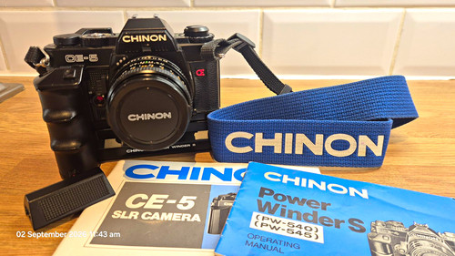Chinon 35mm slr camera - 35mm,