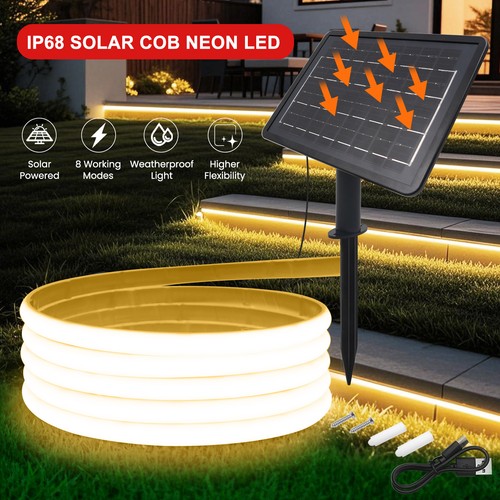 Cob led outdoor solar string - led,