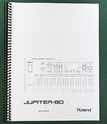 Roland jupiter owner s - roland, jupiter-80