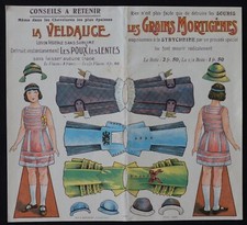 Advertising cutout VELDALICE