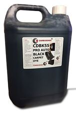 Black carpet dye - interior renovation , car trim 5 Litre fabric dye.