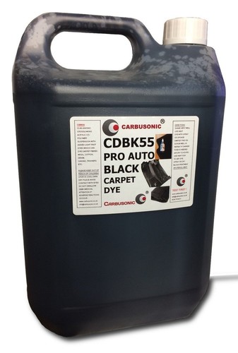Black carpet dye interior - black,