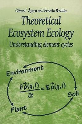 Theoretical ecosystem ecology - theoretical,