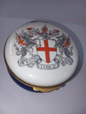 CRUMMLES  ENAMEL BOX FOR CITY