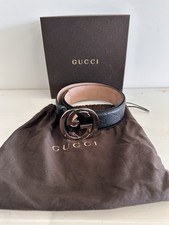 Authentic Gucci Mens Leather