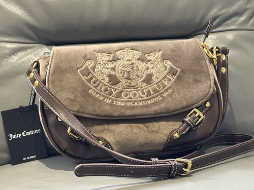 Nwt juicy couture brown velour - couture,
