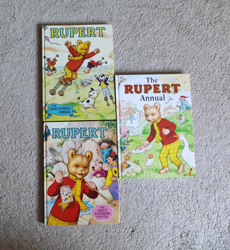 Rupert annuals hardcover - rupert,