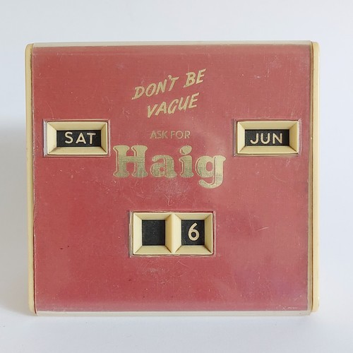Haig scotch whisky - haig, tabletop
