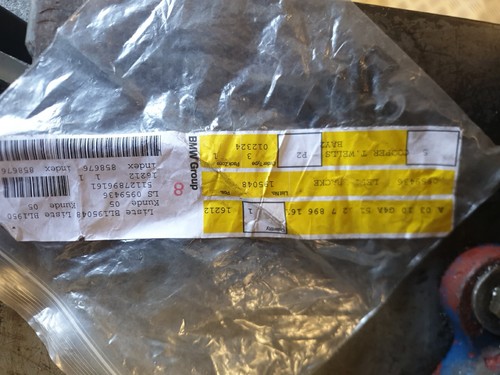 Genuine bmw left rear bracket - genuine,