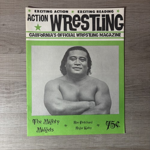 Vintage wrestling magazine - wrestling,