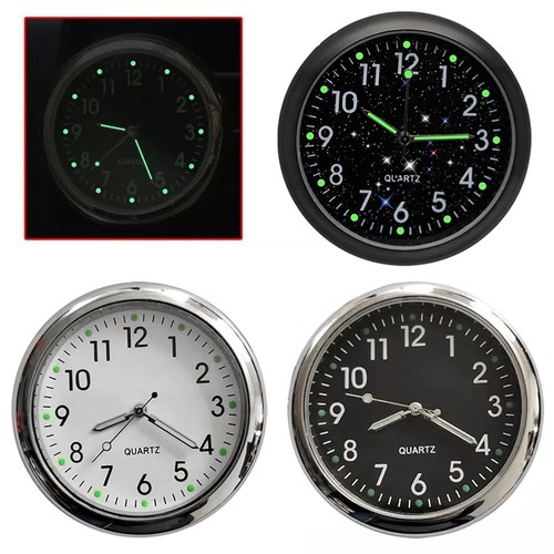 Mini car dashboard clock - car,