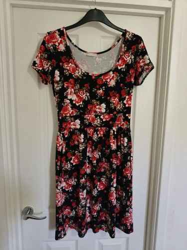 Cheer floral skater dress - floral,
