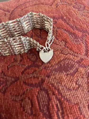 Vintage silver gate bar - silver,