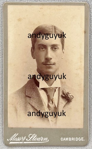 Cdv man named charles kemble - named,