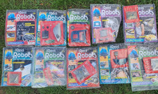 REAL ROBOT CYBOT  UNOPENED MAGAZINES  FOR  HANDSET  10 ISSUES